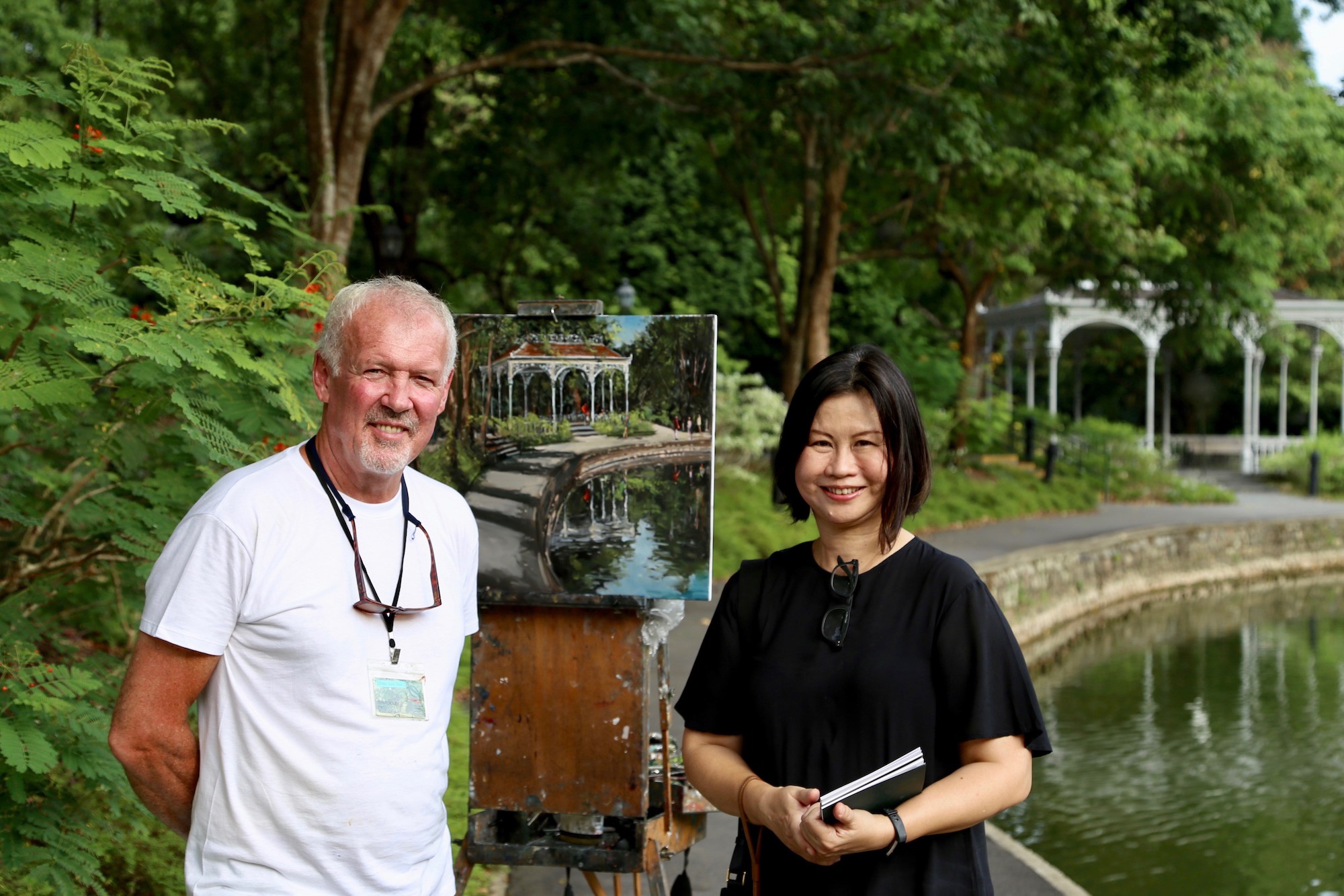 Gerard_Byrne_contemporary_irish_artist_Pauline_Gan_Plural_Art_Magazine_Swan_Lake_Singapore_Botanic_Gardens_2019